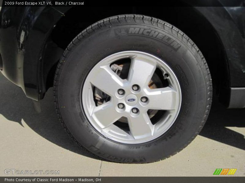 Black / Charcoal 2009 Ford Escape XLT V6