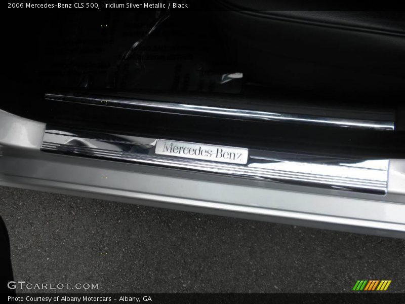 Iridium Silver Metallic / Black 2006 Mercedes-Benz CLS 500
