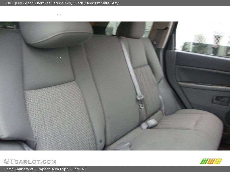 Black / Medium Slate Gray 2007 Jeep Grand Cherokee Laredo 4x4