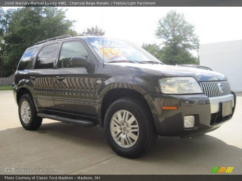 Charcoal Beige Metallic / Pebble/Light Parchment 2006 Mercury Mariner Luxury 4WD