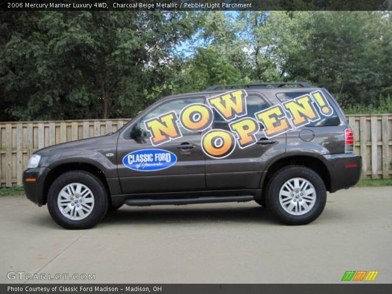 Charcoal Beige Metallic / Pebble/Light Parchment 2006 Mercury Mariner Luxury 4WD