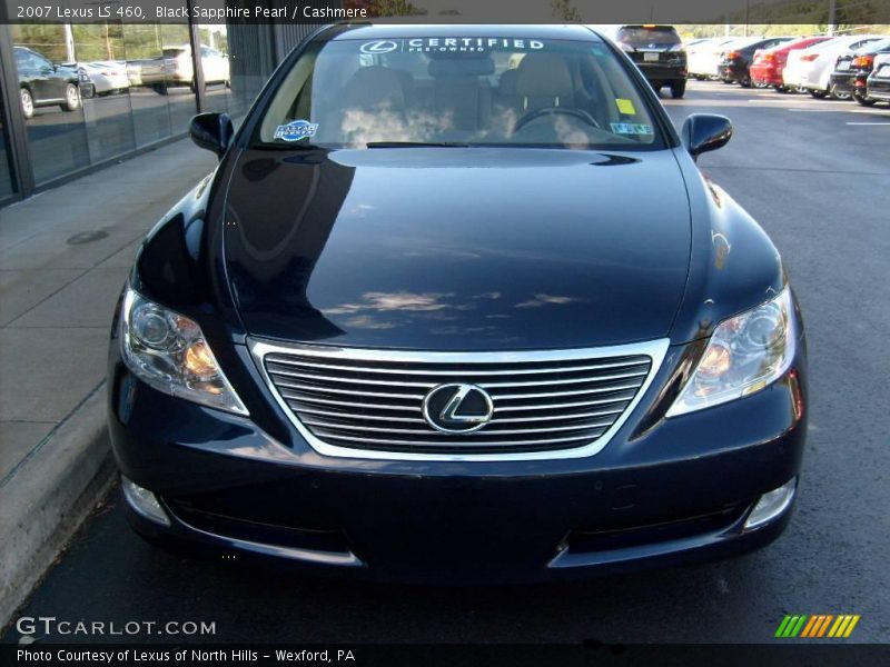 Black Sapphire Pearl / Cashmere 2007 Lexus LS 460