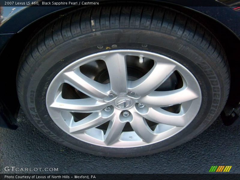 Black Sapphire Pearl / Cashmere 2007 Lexus LS 460