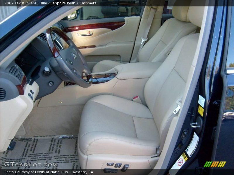 Black Sapphire Pearl / Cashmere 2007 Lexus LS 460