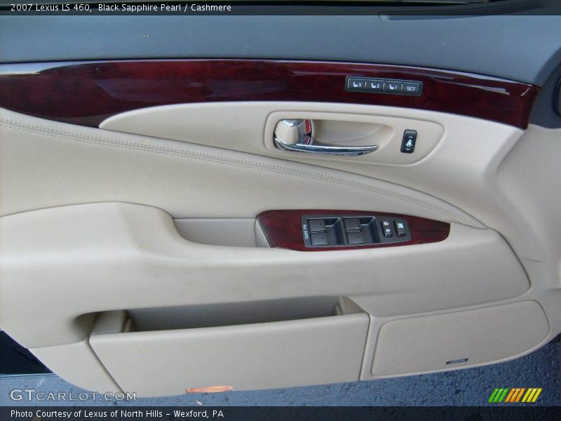 Black Sapphire Pearl / Cashmere 2007 Lexus LS 460