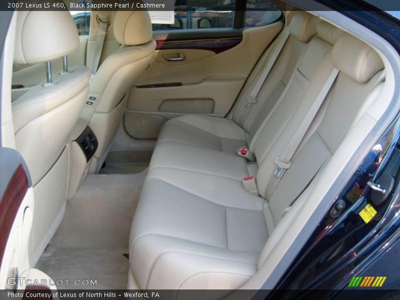 Black Sapphire Pearl / Cashmere 2007 Lexus LS 460