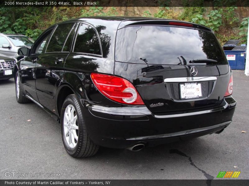 Black / Black 2006 Mercedes-Benz R 350 4Matic