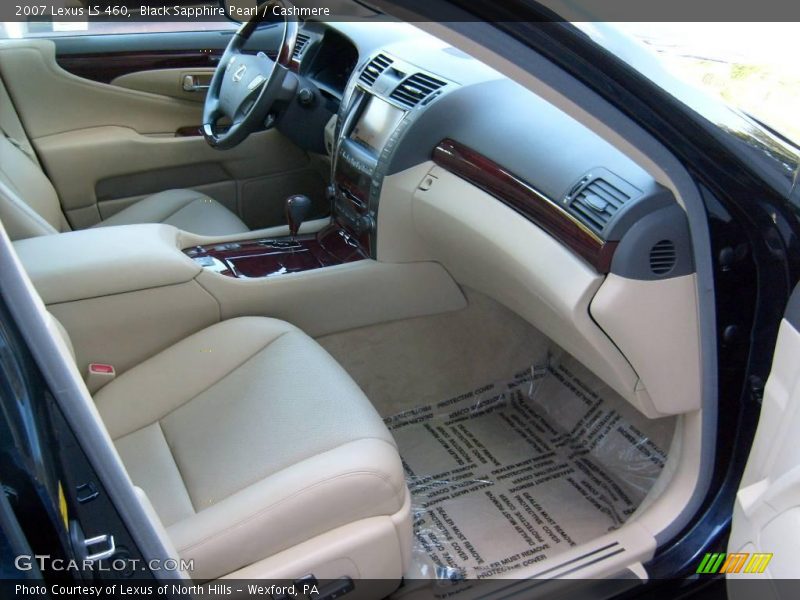 Black Sapphire Pearl / Cashmere 2007 Lexus LS 460
