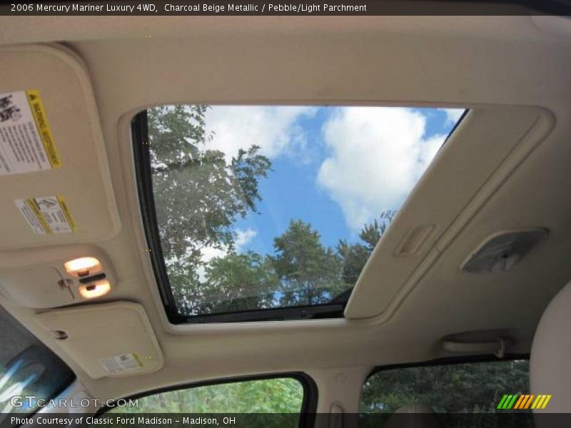 Charcoal Beige Metallic / Pebble/Light Parchment 2006 Mercury Mariner Luxury 4WD