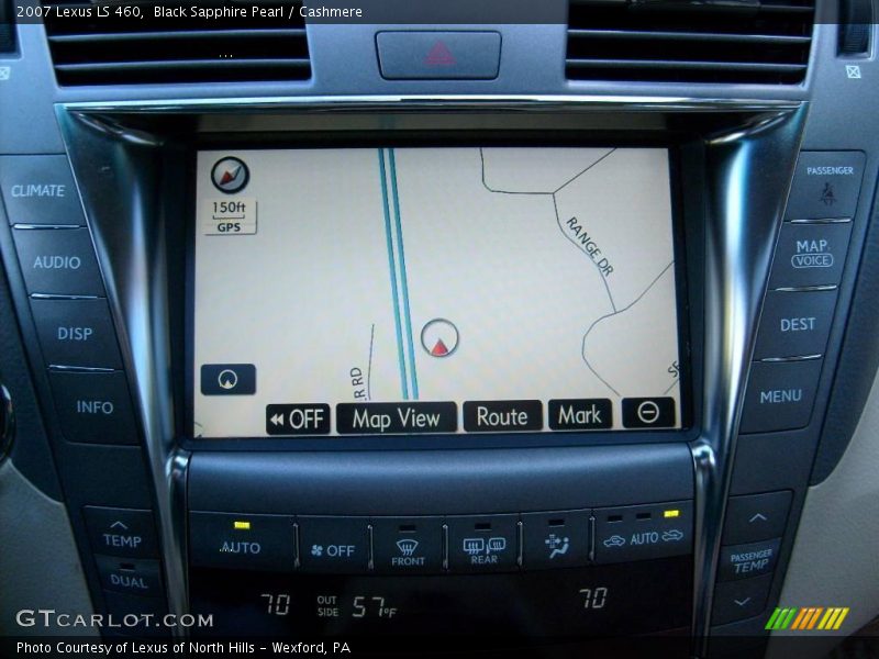 Black Sapphire Pearl / Cashmere 2007 Lexus LS 460