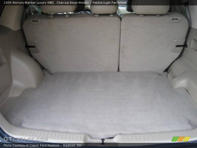 Charcoal Beige Metallic / Pebble/Light Parchment 2006 Mercury Mariner Luxury 4WD