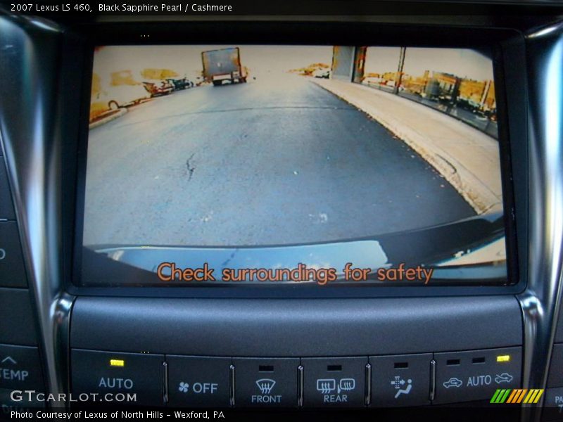Black Sapphire Pearl / Cashmere 2007 Lexus LS 460
