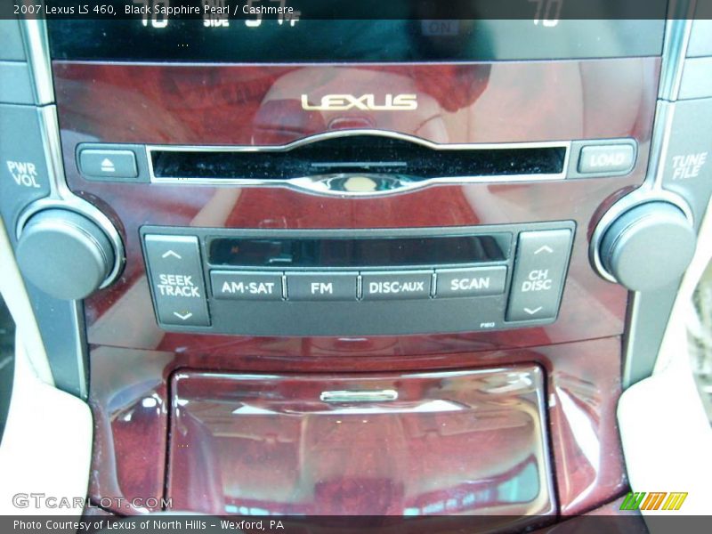Black Sapphire Pearl / Cashmere 2007 Lexus LS 460