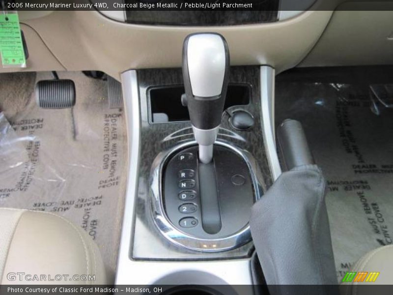Charcoal Beige Metallic / Pebble/Light Parchment 2006 Mercury Mariner Luxury 4WD