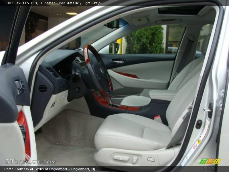 Tungsten Silver Metallic / Light Gray 2007 Lexus ES 350