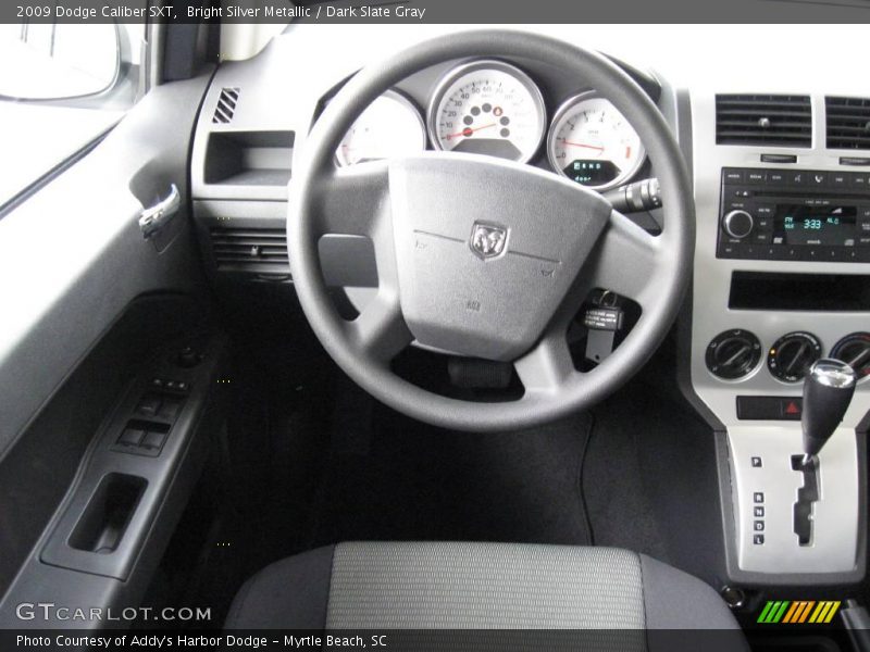 Bright Silver Metallic / Dark Slate Gray 2009 Dodge Caliber SXT