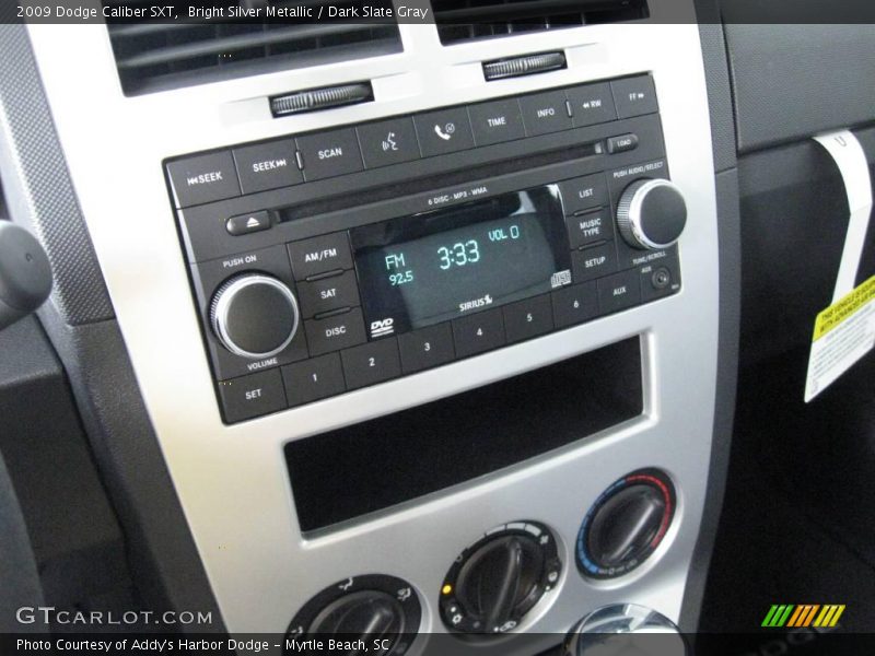 Bright Silver Metallic / Dark Slate Gray 2009 Dodge Caliber SXT