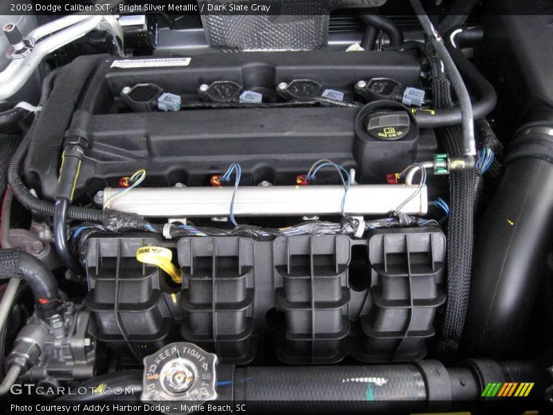 Bright Silver Metallic / Dark Slate Gray 2009 Dodge Caliber SXT