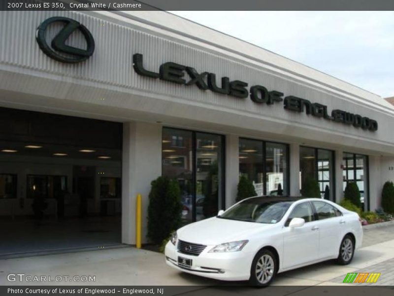 Crystal White / Cashmere 2007 Lexus ES 350