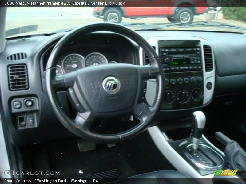 Satellite Silver Metallic / Black 2006 Mercury Mariner Premier 4WD