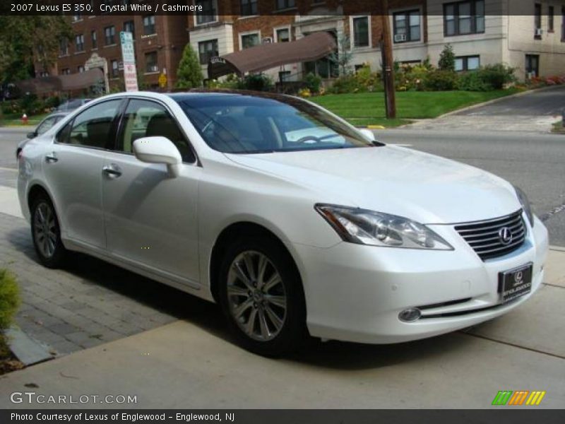 Crystal White / Cashmere 2007 Lexus ES 350