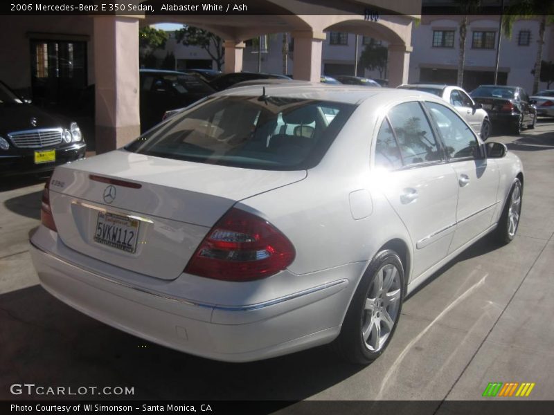 Alabaster White / Ash 2006 Mercedes-Benz E 350 Sedan