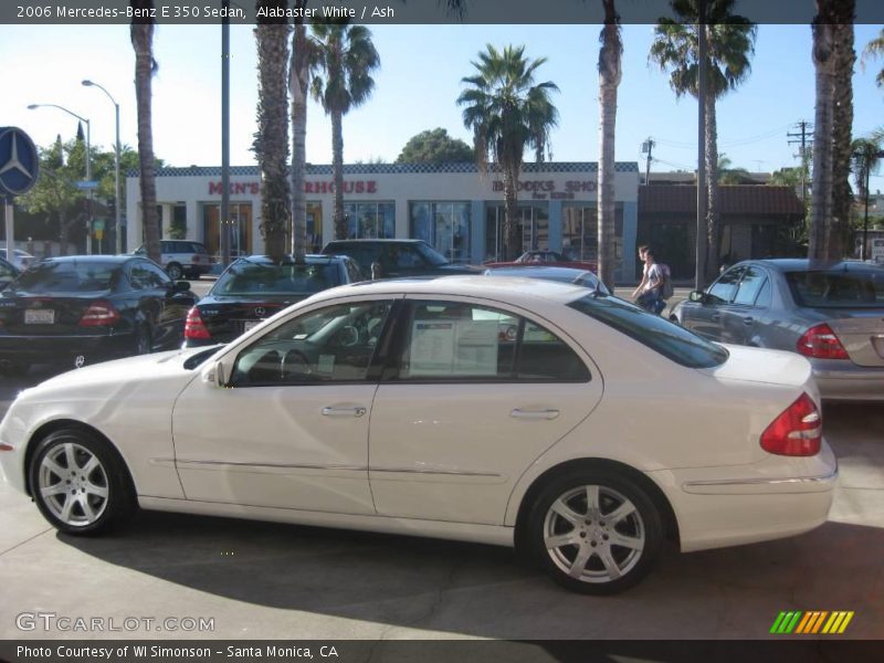 Alabaster White / Ash 2006 Mercedes-Benz E 350 Sedan