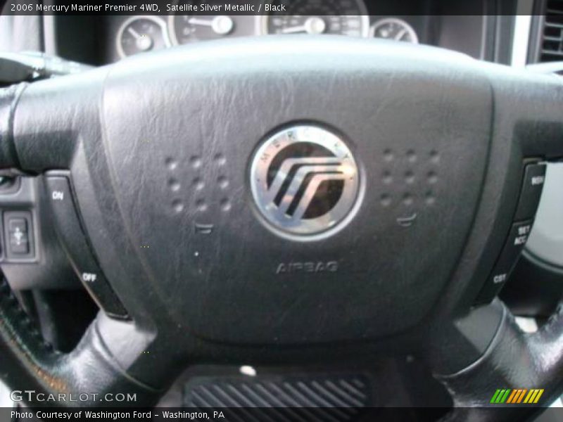Satellite Silver Metallic / Black 2006 Mercury Mariner Premier 4WD