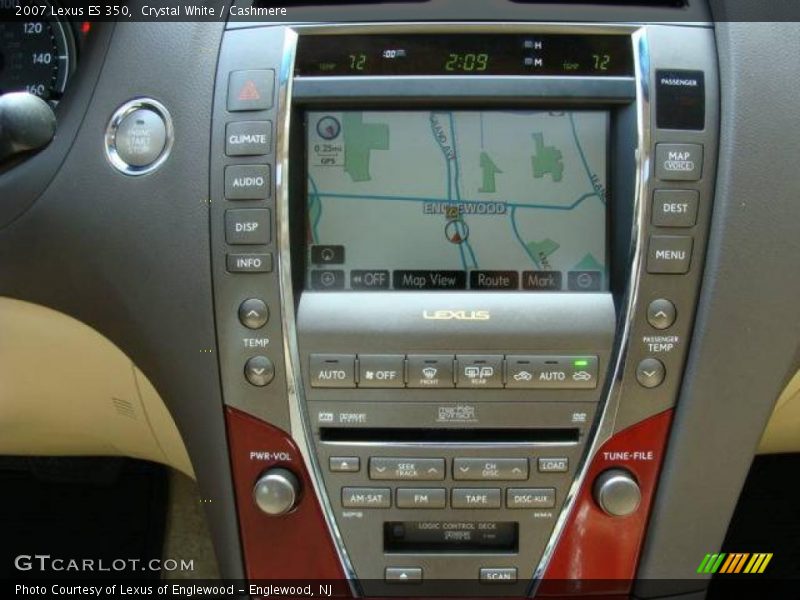 Crystal White / Cashmere 2007 Lexus ES 350