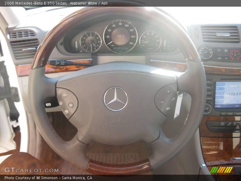 Alabaster White / Ash 2006 Mercedes-Benz E 350 Sedan