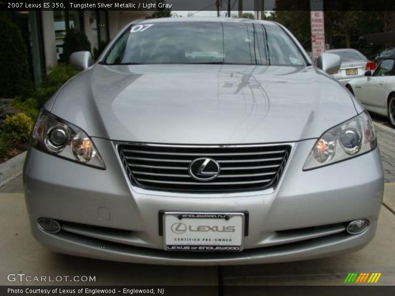 Tungsten Silver Metallic / Light Gray 2007 Lexus ES 350