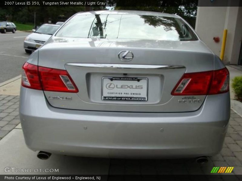 Tungsten Silver Metallic / Light Gray 2007 Lexus ES 350