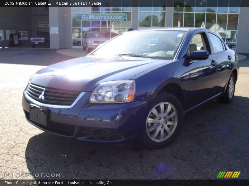 Maizen Blue Pearl / Beige 2009 Mitsubishi Galant ES