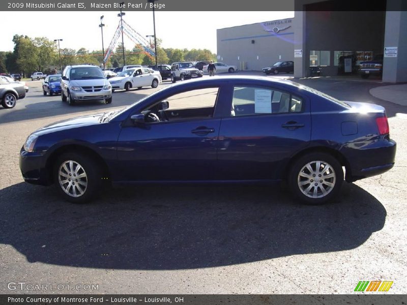 Maizen Blue Pearl / Beige 2009 Mitsubishi Galant ES