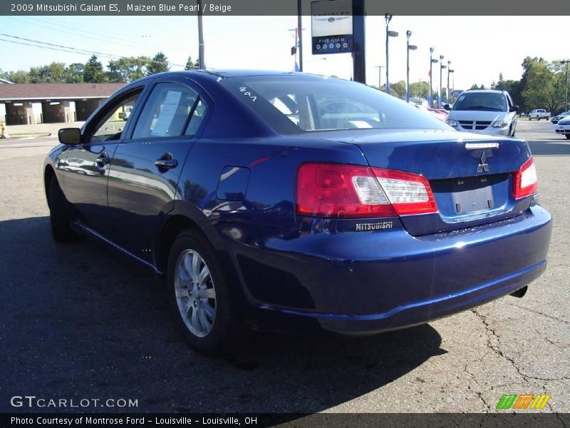 Maizen Blue Pearl / Beige 2009 Mitsubishi Galant ES