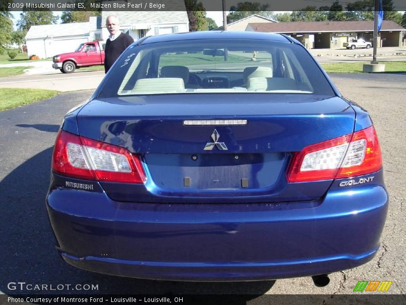 Maizen Blue Pearl / Beige 2009 Mitsubishi Galant ES