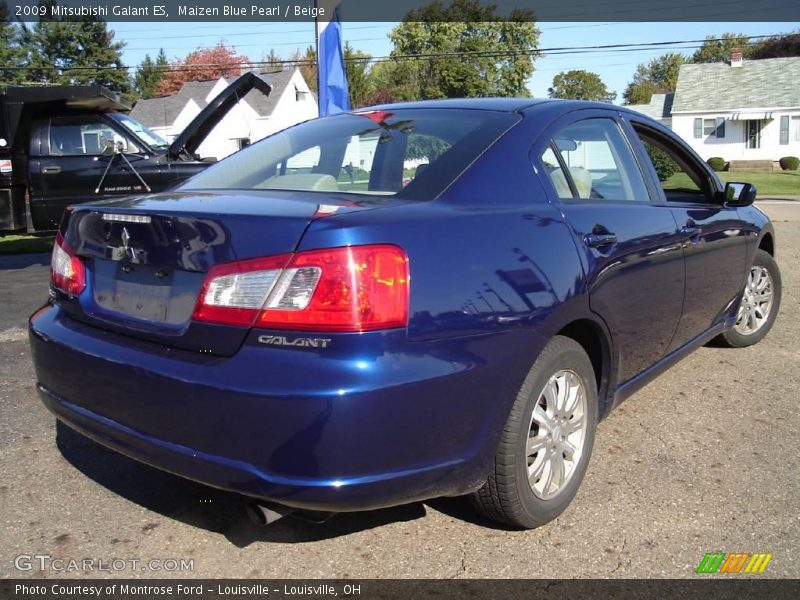 Maizen Blue Pearl / Beige 2009 Mitsubishi Galant ES
