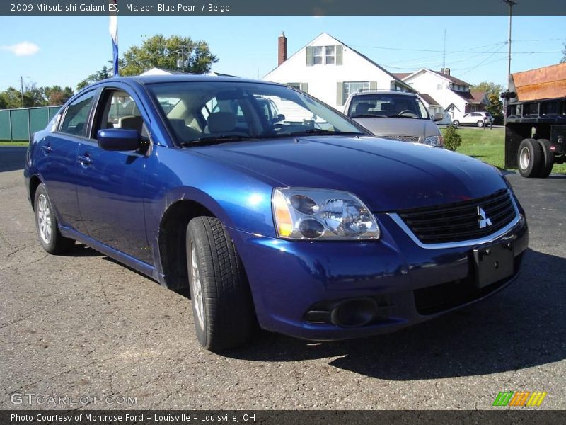 Maizen Blue Pearl / Beige 2009 Mitsubishi Galant ES