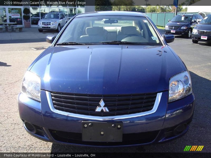 Maizen Blue Pearl / Beige 2009 Mitsubishi Galant ES