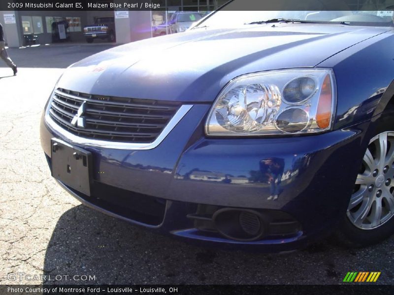 Maizen Blue Pearl / Beige 2009 Mitsubishi Galant ES