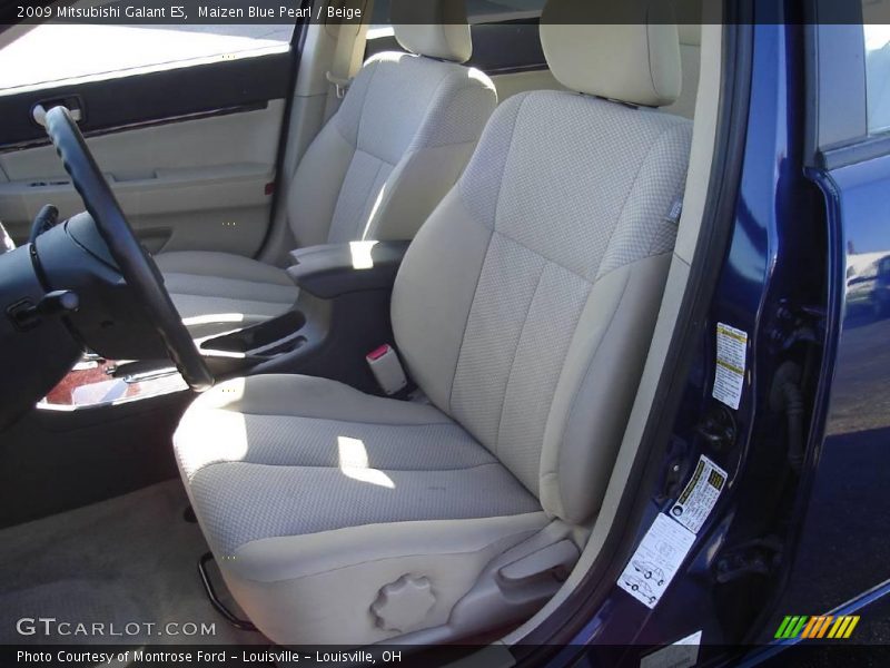Maizen Blue Pearl / Beige 2009 Mitsubishi Galant ES