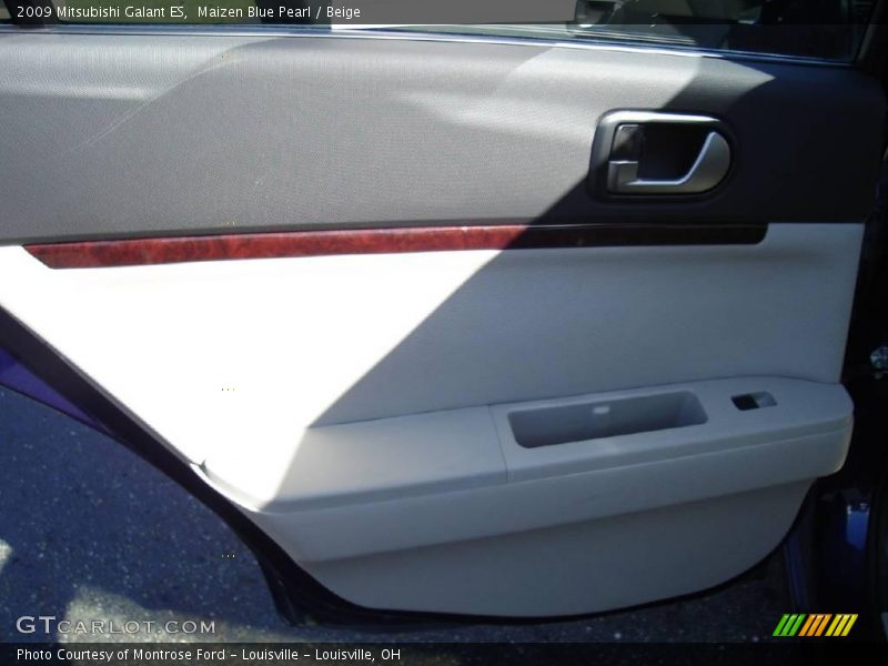 Maizen Blue Pearl / Beige 2009 Mitsubishi Galant ES