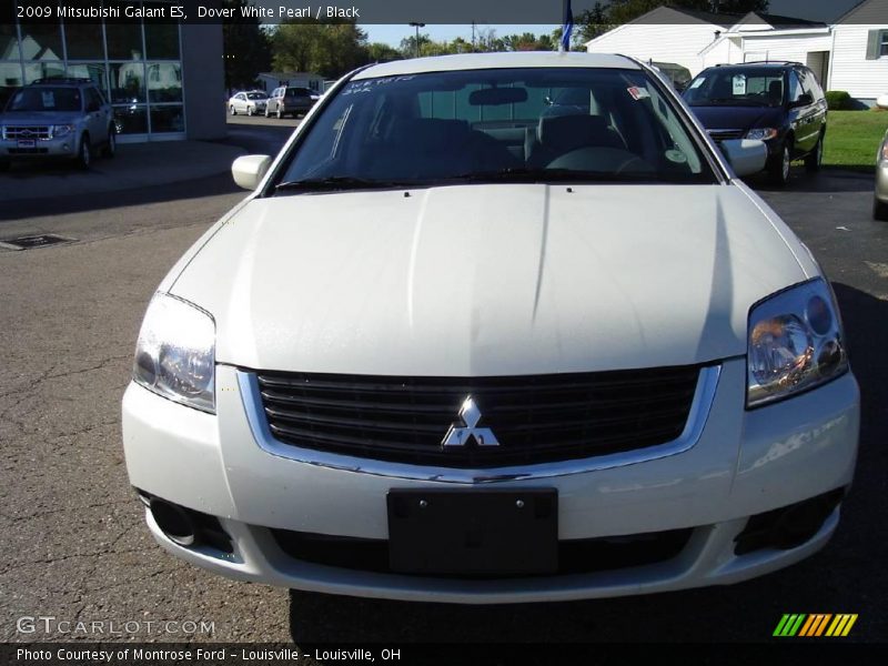 Dover White Pearl / Black 2009 Mitsubishi Galant ES