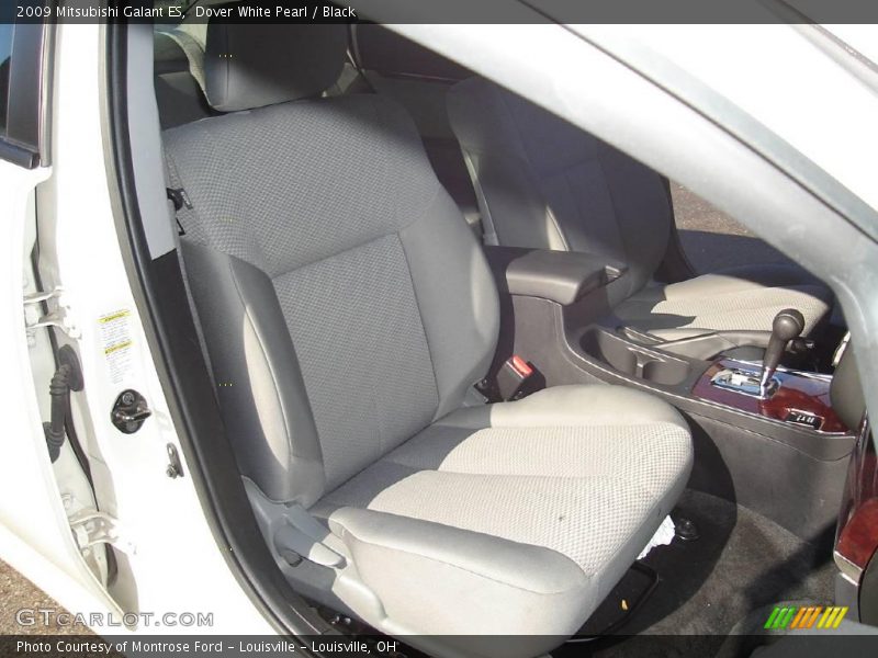 Dover White Pearl / Black 2009 Mitsubishi Galant ES