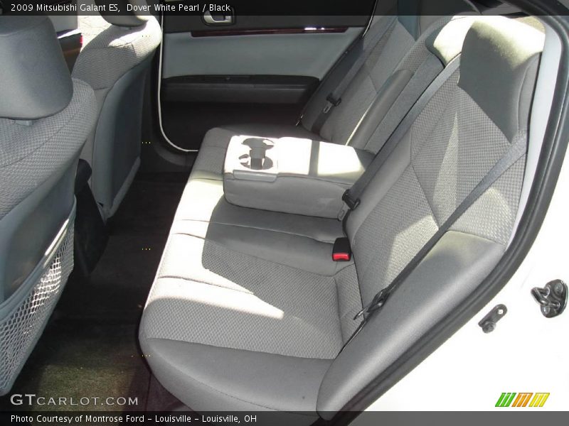 Dover White Pearl / Black 2009 Mitsubishi Galant ES