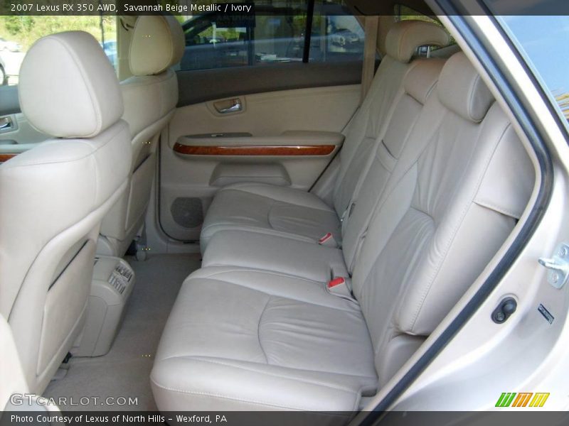 Savannah Beige Metallic / Ivory 2007 Lexus RX 350 AWD