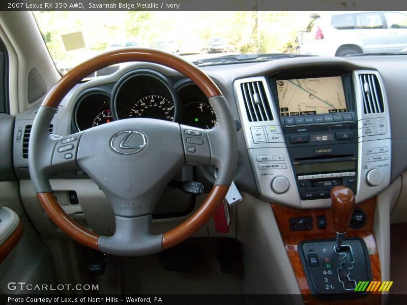 Savannah Beige Metallic / Ivory 2007 Lexus RX 350 AWD