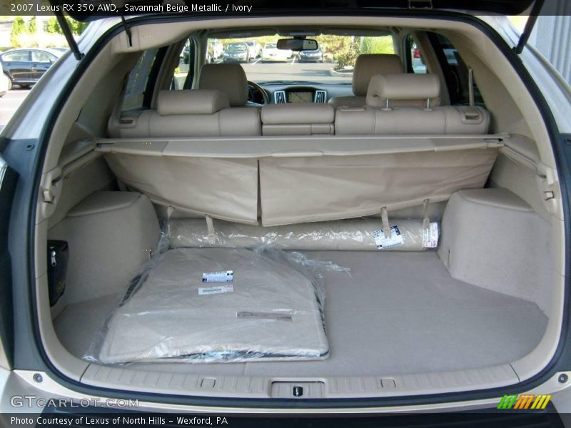 Savannah Beige Metallic / Ivory 2007 Lexus RX 350 AWD