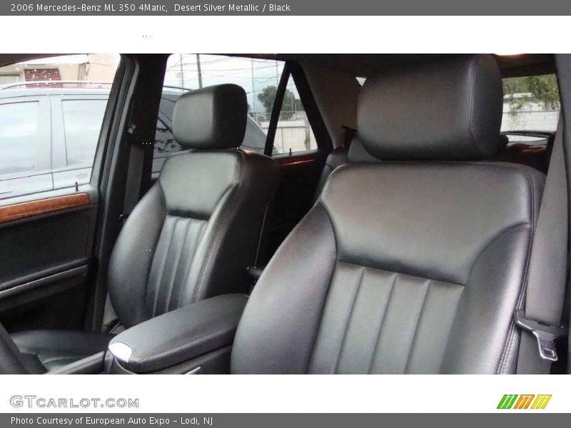 Desert Silver Metallic / Black 2006 Mercedes-Benz ML 350 4Matic