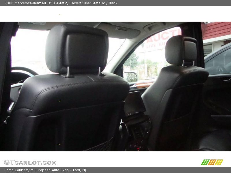 Desert Silver Metallic / Black 2006 Mercedes-Benz ML 350 4Matic